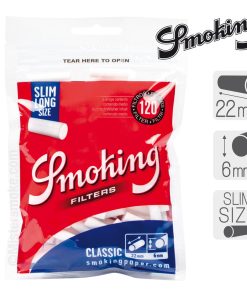 Filtros Smoking Slim Long Size