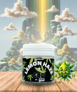 Flor de CBD Lemon Haze Premium, 3g