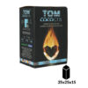 charbons tom cococha 1kg bleu