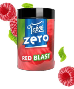 MELAZA TABOO ZERO 50G - RED BLAST (FRAMBUESA MENTA)