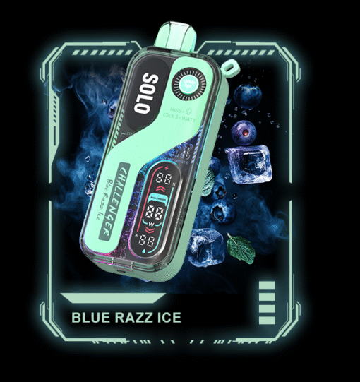 Vape Solobar 30mil - Mirtilo Ice