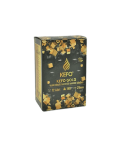 Carvão para shisha Kefo Gold 25mm – Shisha Online Shop
