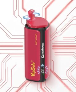 VapSolo Descartável- 80mil 4in1 - Lemon lime,watermelon ice, Black ice dragon fruit strawberry, Love 66. (Cópia)