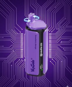VapSolo 80mil Descartável 4in1 - Strawberry mango, Blue Razz Lemonade, Vanilla ice cream e Sour Triple Berry
