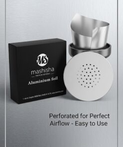 Aluminio Mashisha redondo furado ao meio