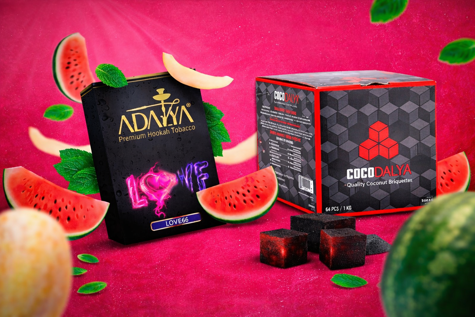 Pack Promocional Adalya 200g + Carvão Cocodalya 🔥💨