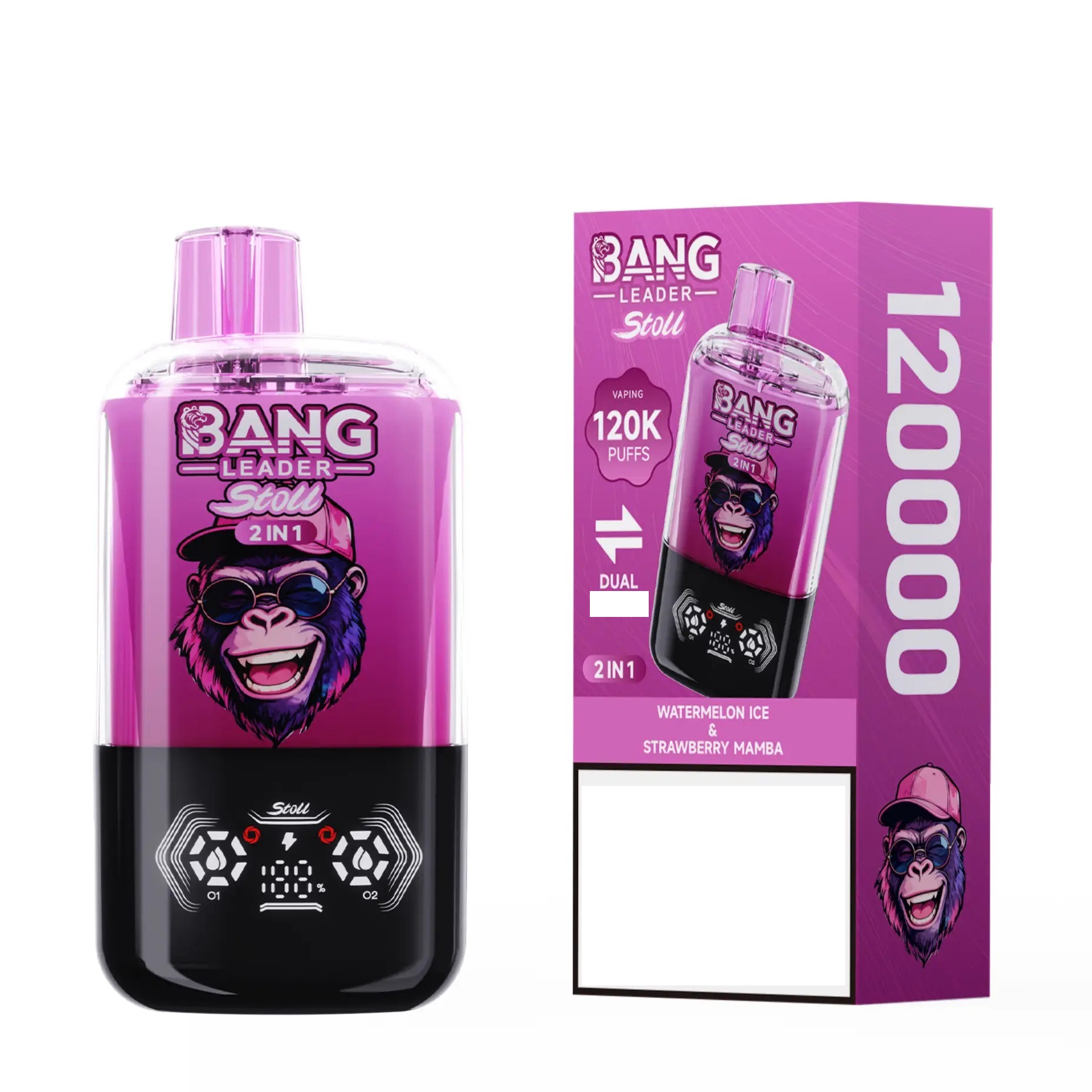 BANG LEADER 120k Puffs – Melancia Menta e Morango