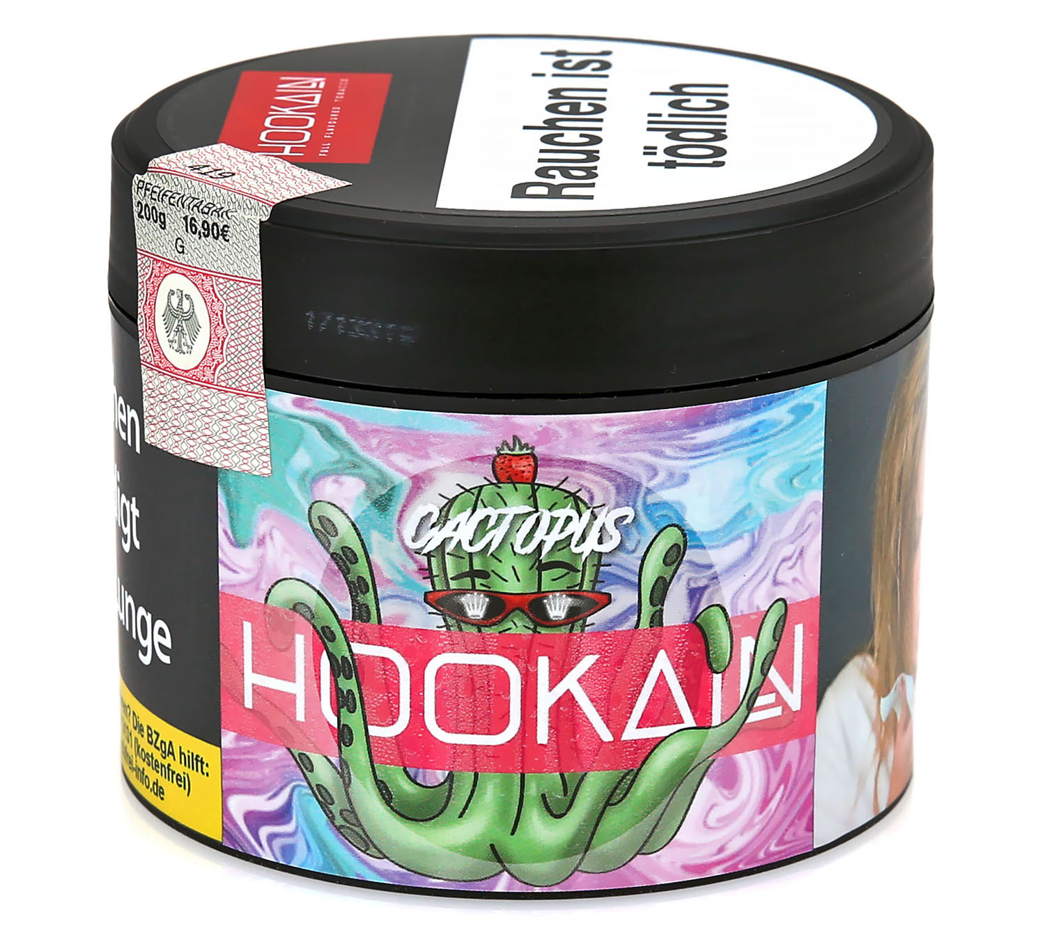 Hookain - Cactopus - morango baunilha 50g